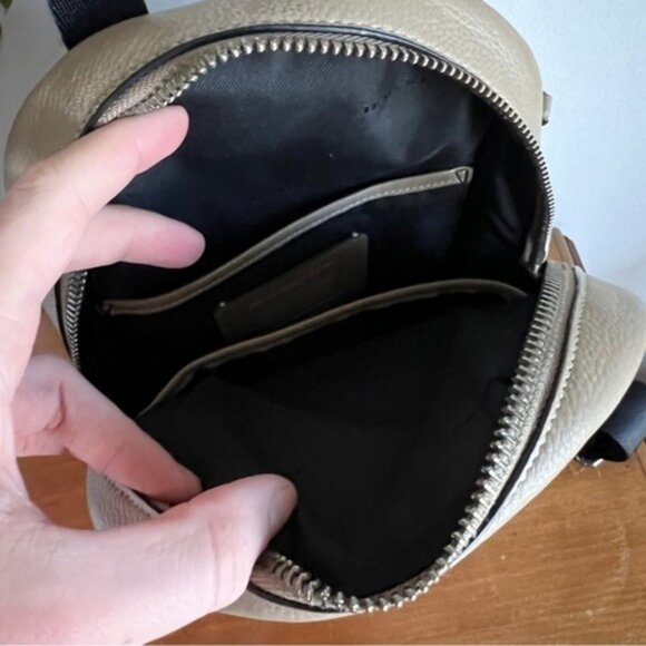 Coach Metropolitan Suede Leather One Strap Backpack - Picture 12 of 12